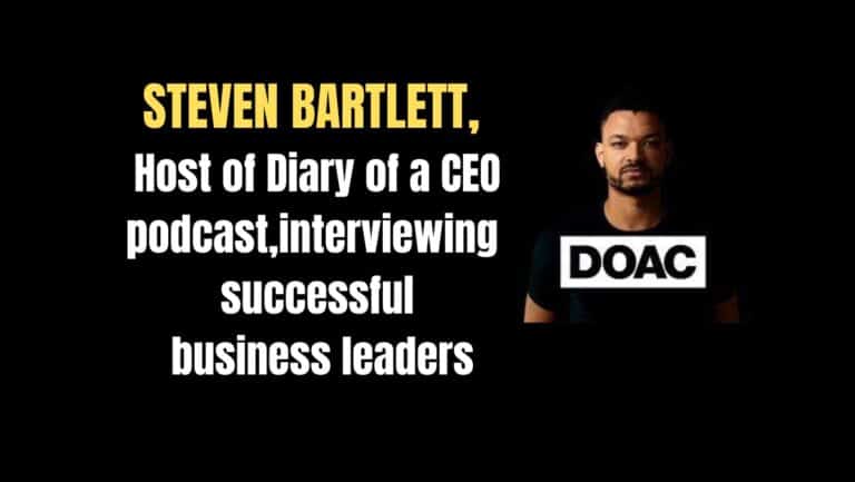 Steven Bartlett’s The Diary of a CEO Reaches 1 Billion Milestone | Podcasting Excellence