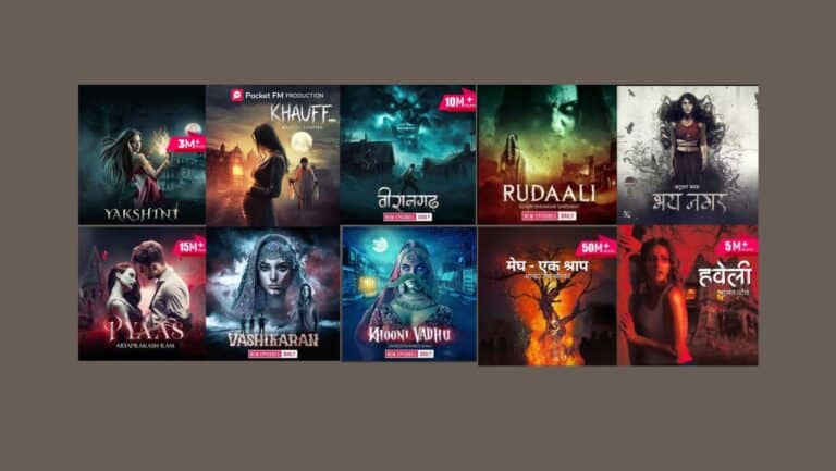 Top 10 Most Popular Pocket FM Horror Stories| Podcast Series