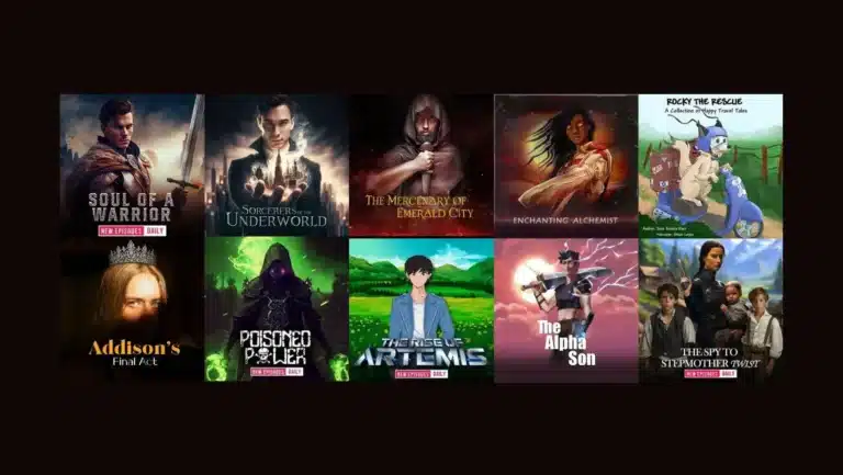 Top 10 Best Fantasy Romantic Stories in English on Pocket FM