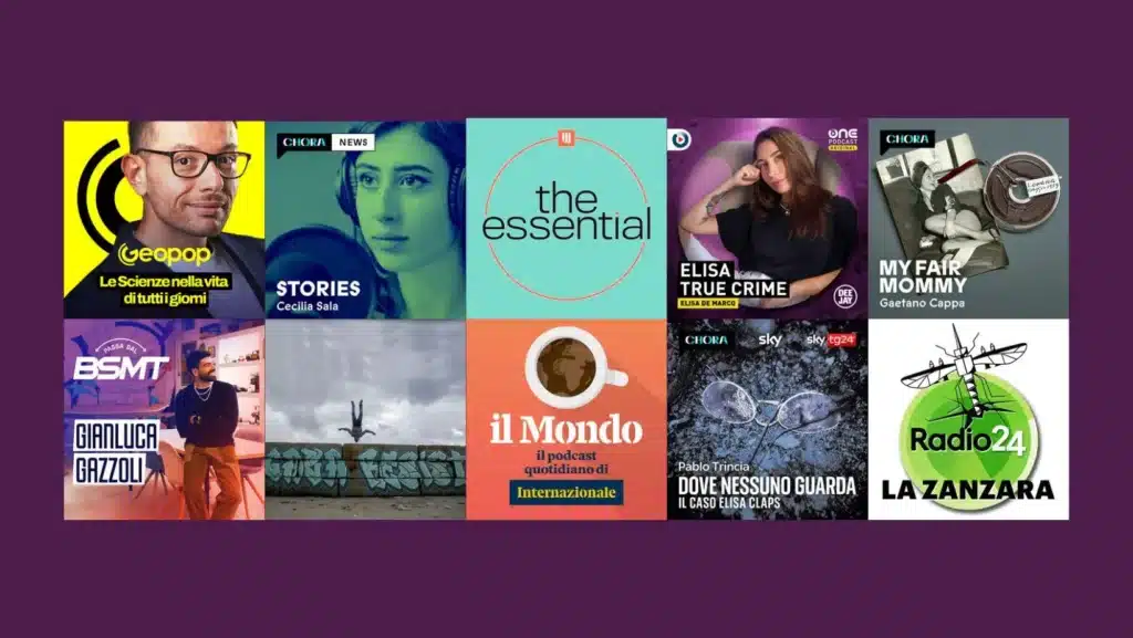 Italy's Top 10 Most-Listened Italian Podcasts on Spotify