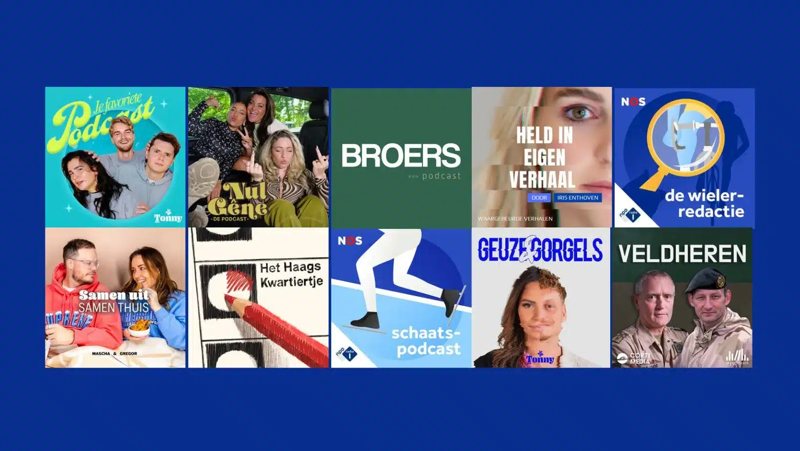 Discover the Best of Dutch Podcasting: Top 10 Most Popular Podcasts in the Netherlands on Spotify