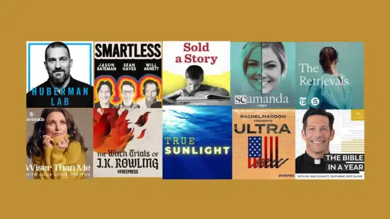 Top 10 Most Shared Podcast Shows on Apple You Must Listen (2024)