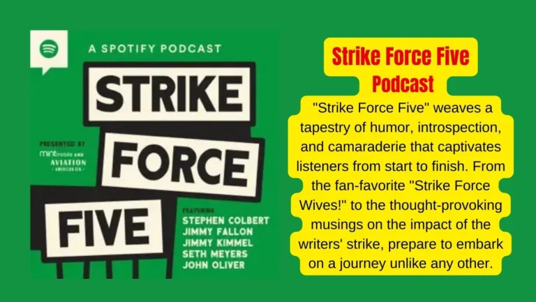 Strike Force Five Podcast: Late-Night Titans Unite in Podcast Brilliance