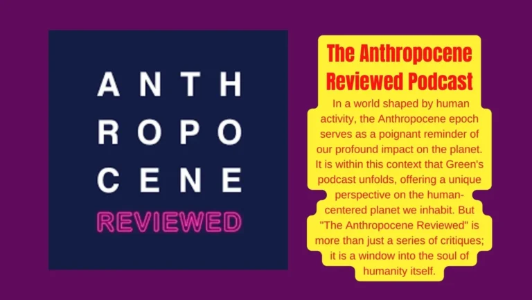 John Green’s Shocking Truths on Humanity : The Anthropocene Reviewed
