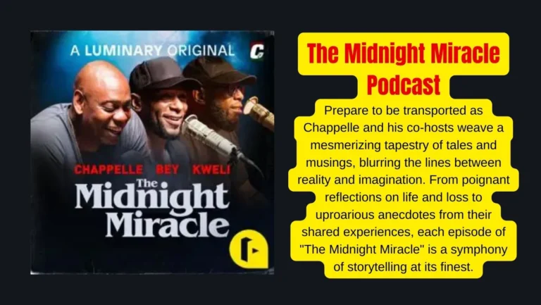 Discover ‘The Midnight Miracle’ Podcast: Dave Chappelle, yasiin bey, and Talib Kweli