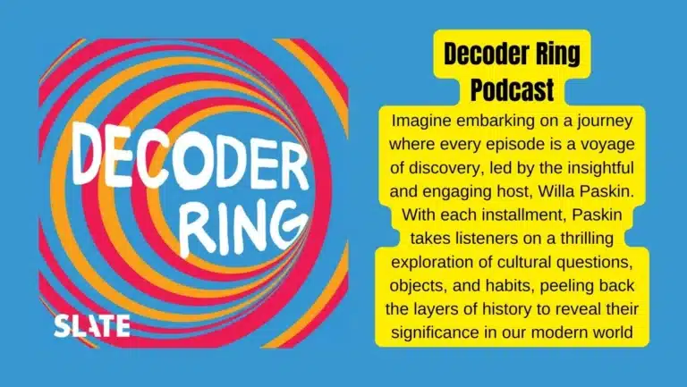 Decoder Ring Podcast : Discover the Unseen Cultural Mysteries