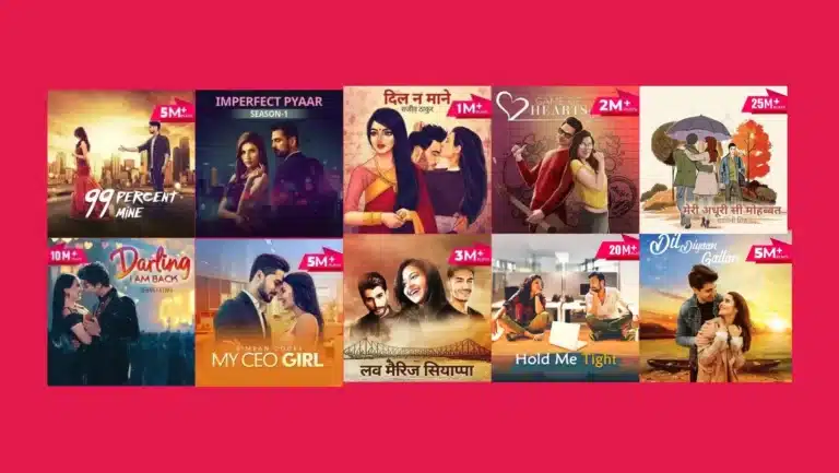 Top 10 Most Popular Romantic Audio Series in Hindi on Pocket FM (2024)