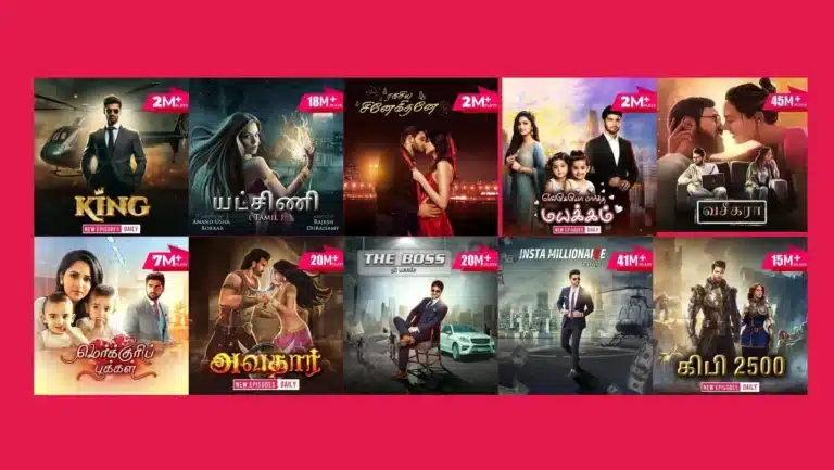 Top 10 Most Popular Audio Series in Tamil on Pocket FM