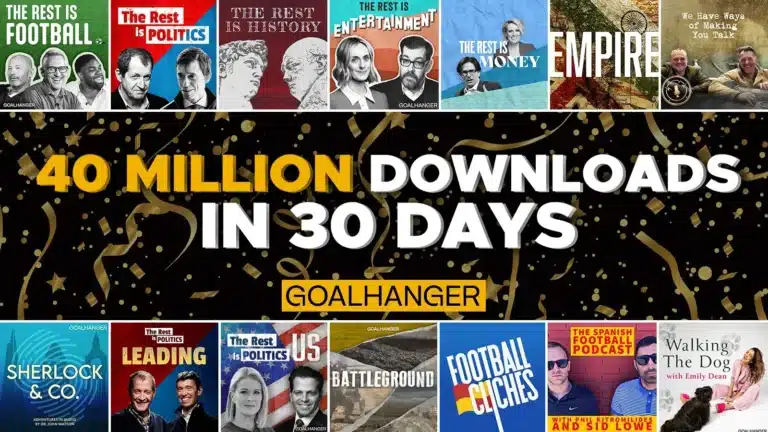 Goalhanger’s Record-Breaking Success in Podcasting: A Landmark Achievement