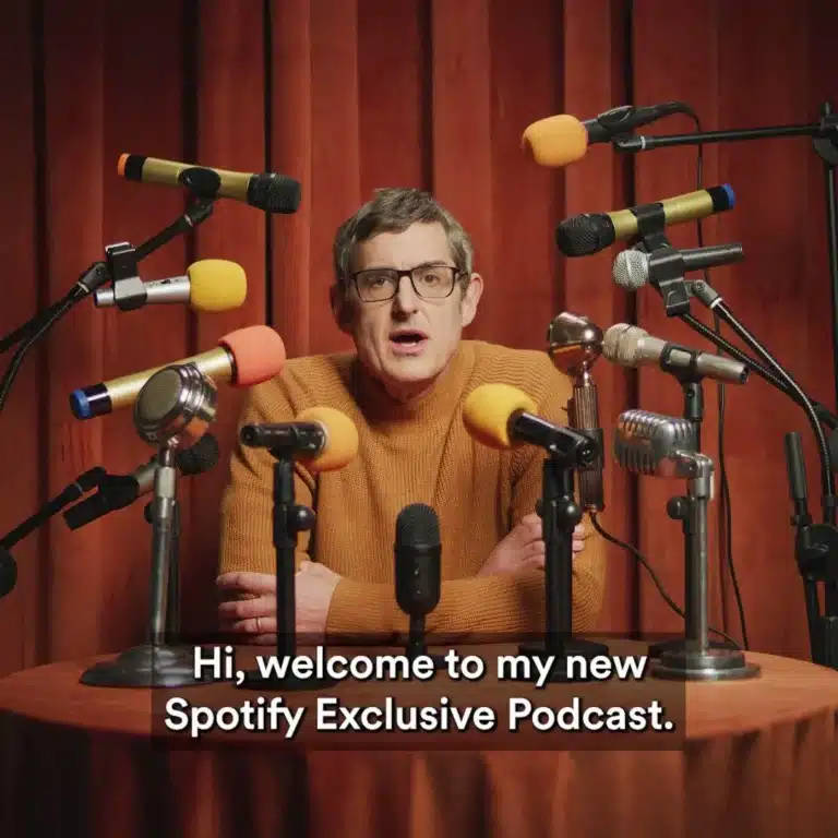 Louis Theroux on Stage with Adam Buxton Ahead of Season 3 Podcast Launch