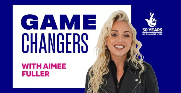 Aimee Fuller Hosts 30th Anniversary Special of National Lottery’s Game Changers Podcast