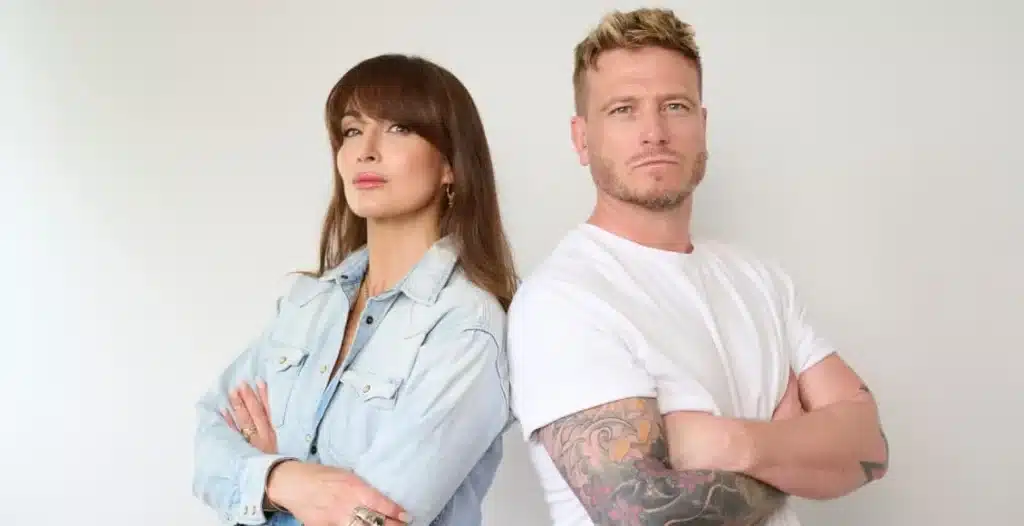 Roxy Shahidi and Matthew Wolfenden 'Celebrity Side Hustles' podcast Season 2