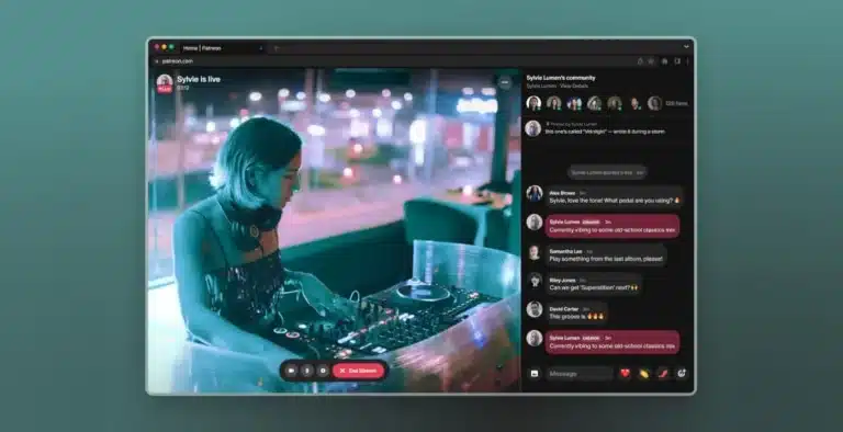 Patreon Launches Native Livestreaming Feature for Creators in 2025