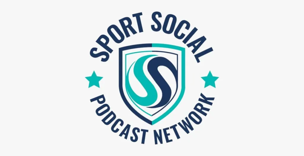 Sport Social Podcast Network logo with icons representing various sports.