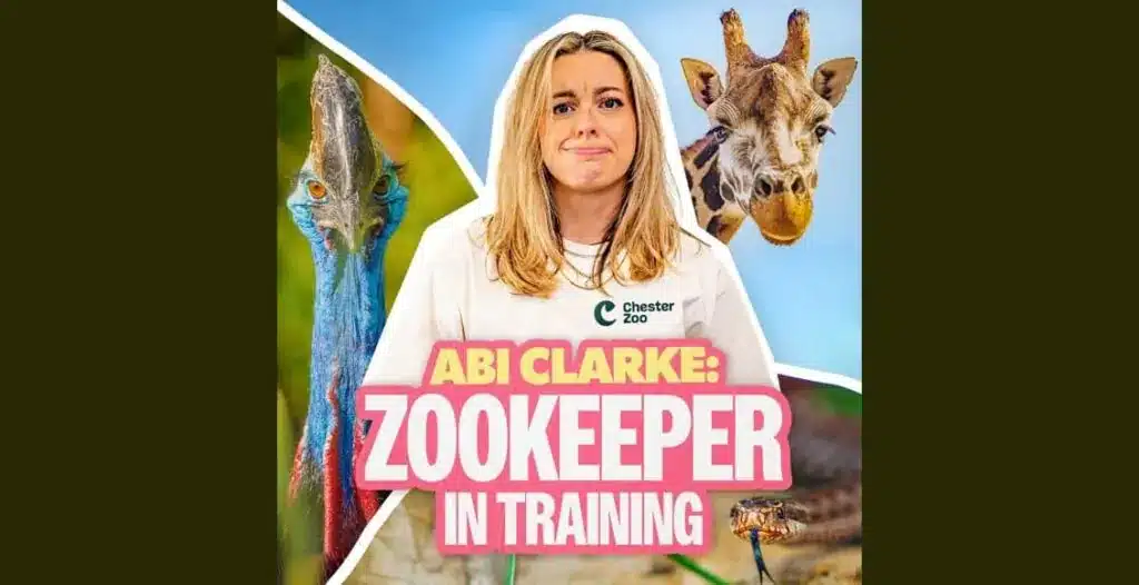 Podcast cover art for Abi Clarke: Zookeeper in Training