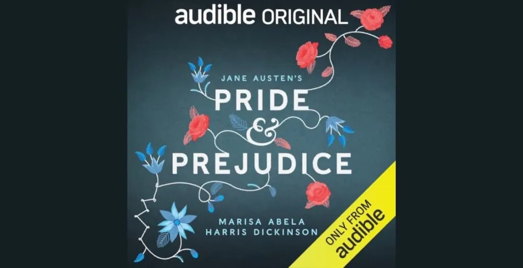 Podcast cover art for Audible’s Pride and Prejudice 2025 audio drama
