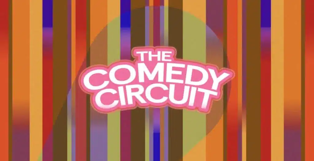 BBC Sounds logo alongside microphone, text: ‘The Comedy Circuit – Stand-Up Feed Launch