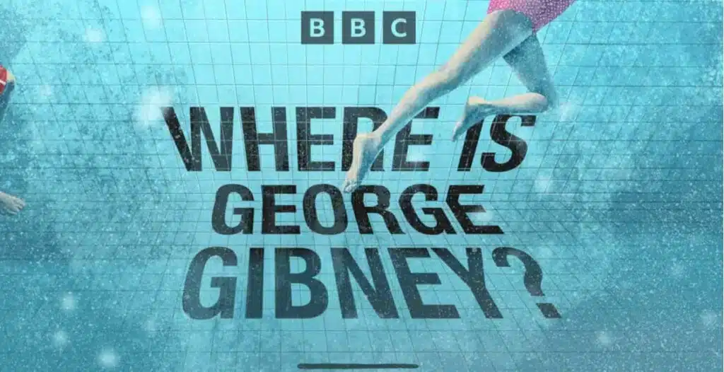 “Investigator Mark Horgan in podcast studio recording bonus episode of Where Is George Gibney?