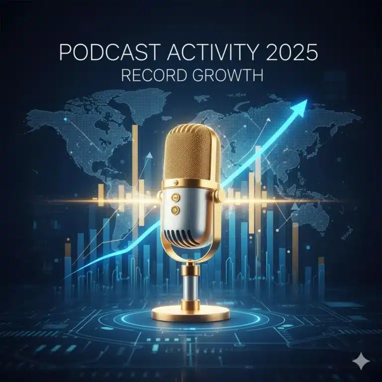 Podcast Activity Soars to Record High in 2025 | Global Podcasting Trends Report