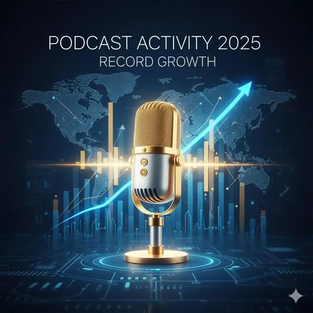 Podcast Activity Hits All-Time High in 2025