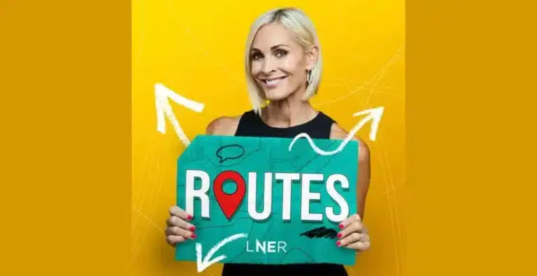 Jenni Falconer Hosts Routes Podcast Series 2 with Penny Lancaster | LNER
