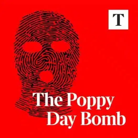 Podcast cover art for The Poppy Day Bomb podcast