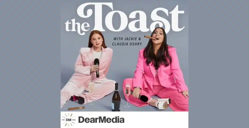 Podcast cover art of Claudia and Jackie Oshry hosting The Toast podcast