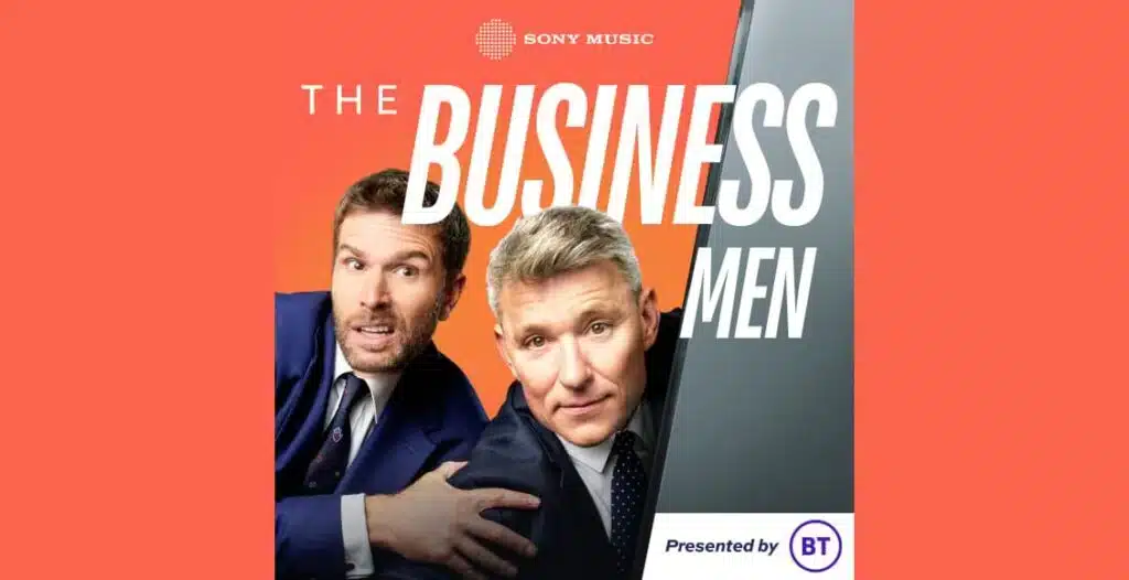 Podcast cover art of he Business Men podcast