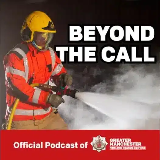 Podcast cover of GMFRS Beyond the Call podcast 