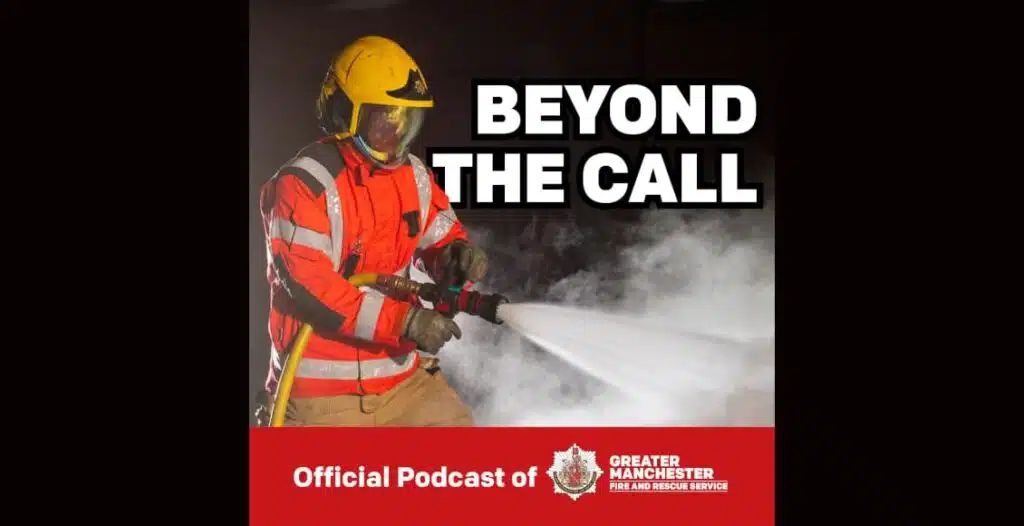 Podcast cover of GMFRS Beyond the Call podcast