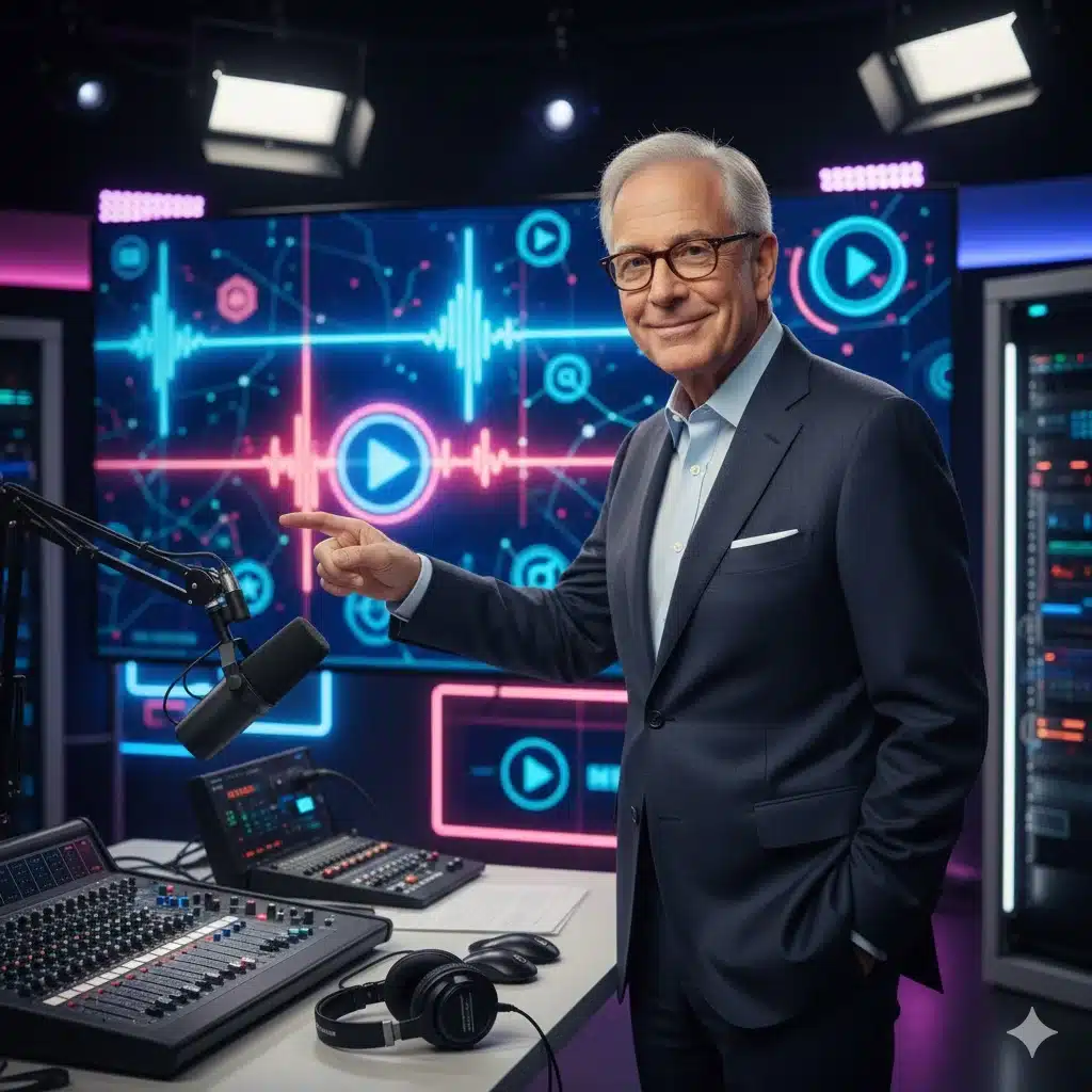 Dr. Phil McGraw announcing partnership with PodcastOne to launch new multi-platform podcast and TV network