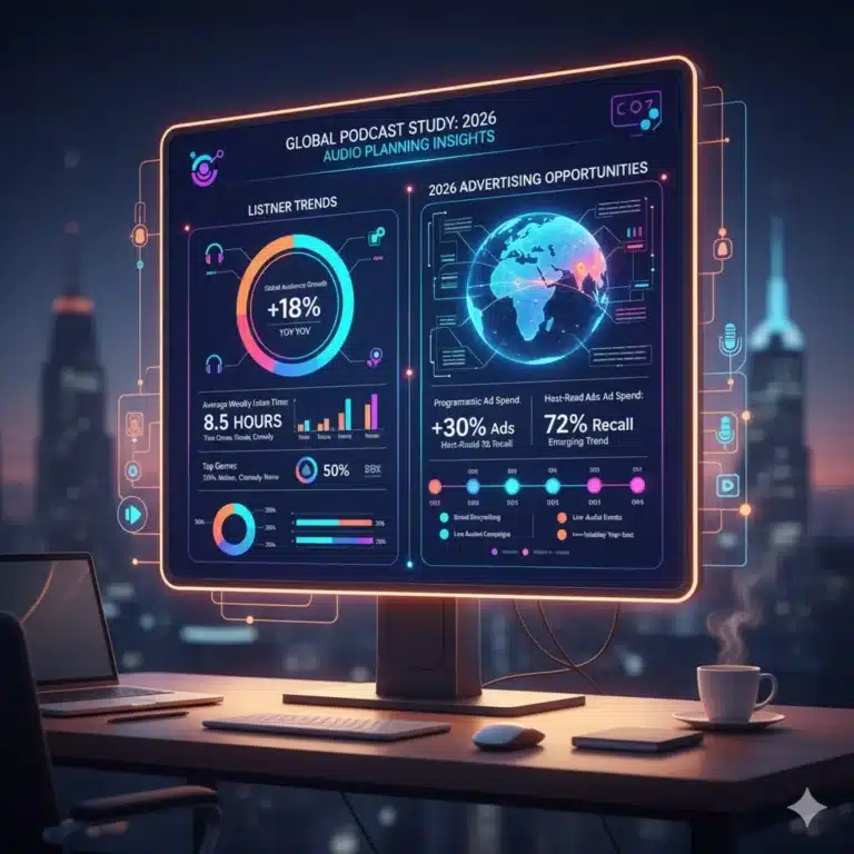 Global Podcast Study Reveals 2026 Audio Advertising Trends & Listener Insights