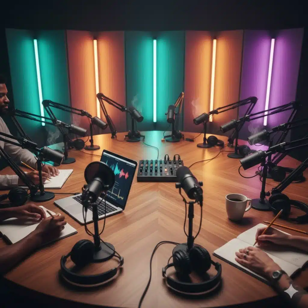 Podcast Hall of Fame 2026 inductees announcement banner featuring 11 creators honored for contributions to the podcasting industry