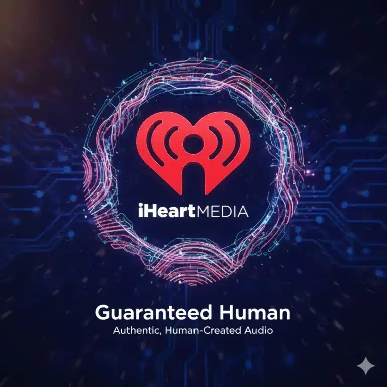 iHeartMedia Declares Its Content “Guaranteed Human” Amid AI Surge