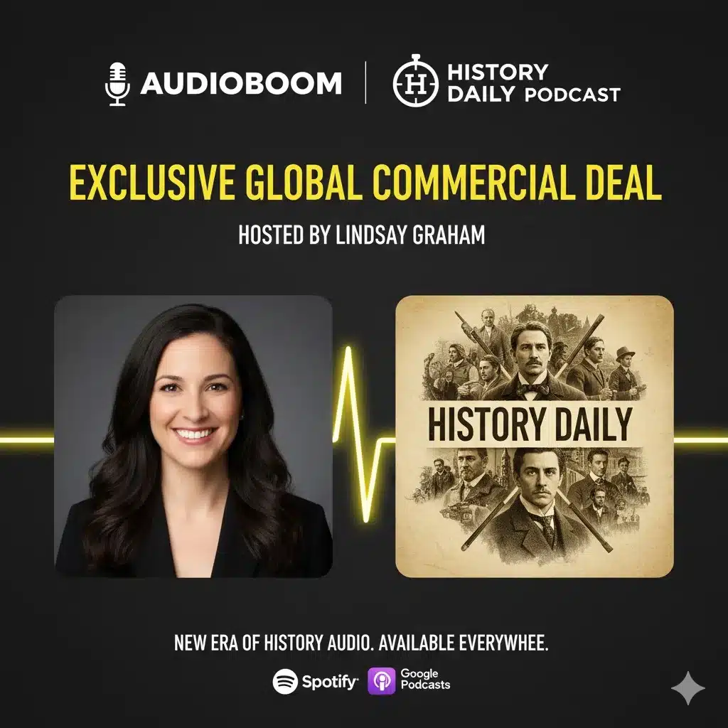 Audioboom signs exclusive global commercial deal with History Daily podcast hosted by Lindsay Graham