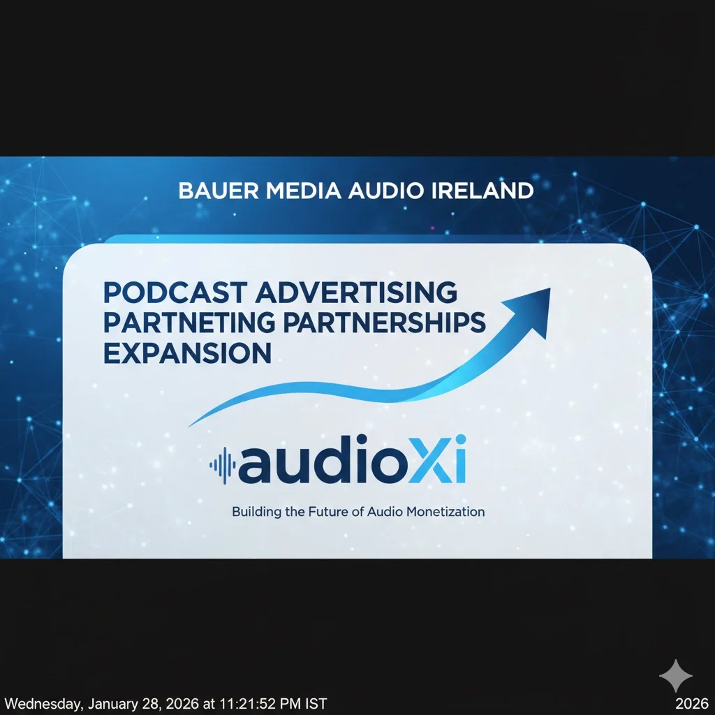 Bauer Media audioXi podcast advertising partnerships expansion 2026