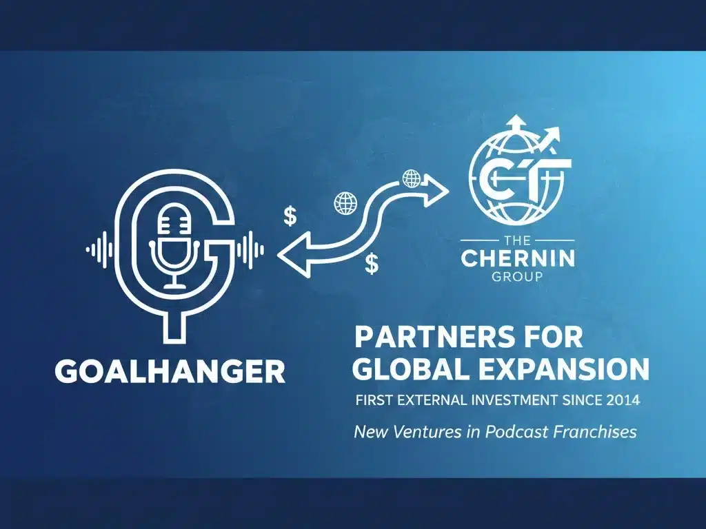 Create Cover Image for this article - Goalhanger partners with The Chernin Group for first external investment since 2014 to expand global podcast franchises