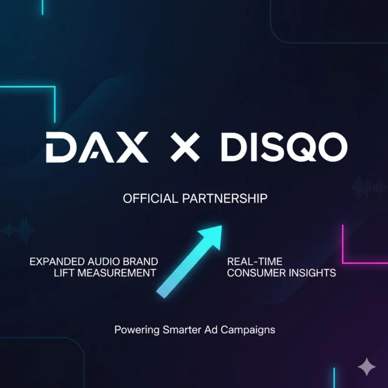 DAX US Partners with DISQO to Expand Audio Brand Lift Measurement in 2026