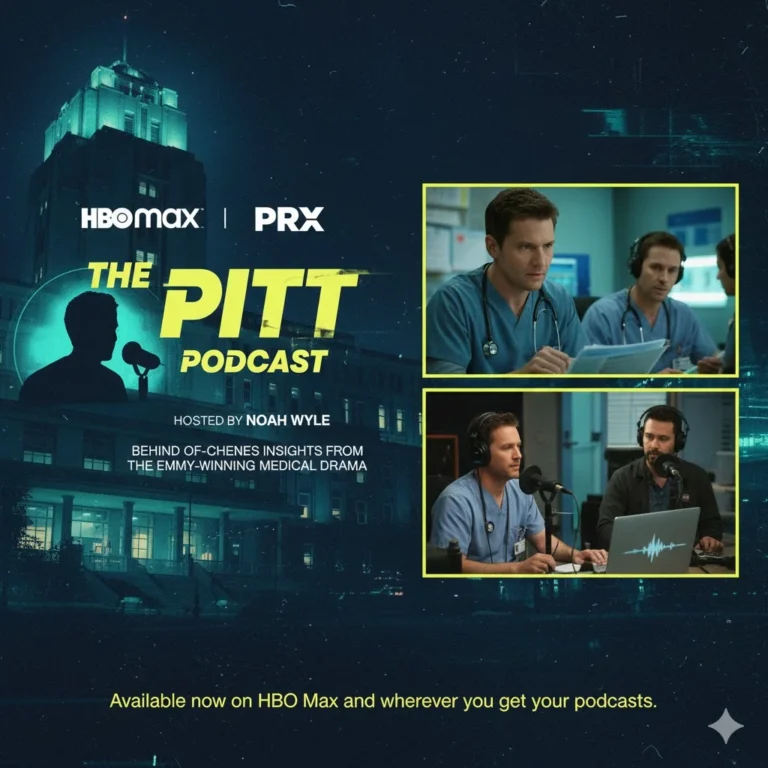 The Pitt Podcast Launches on HBO Max: PRX Teams Up for Emmy-Winning Drama Companion
