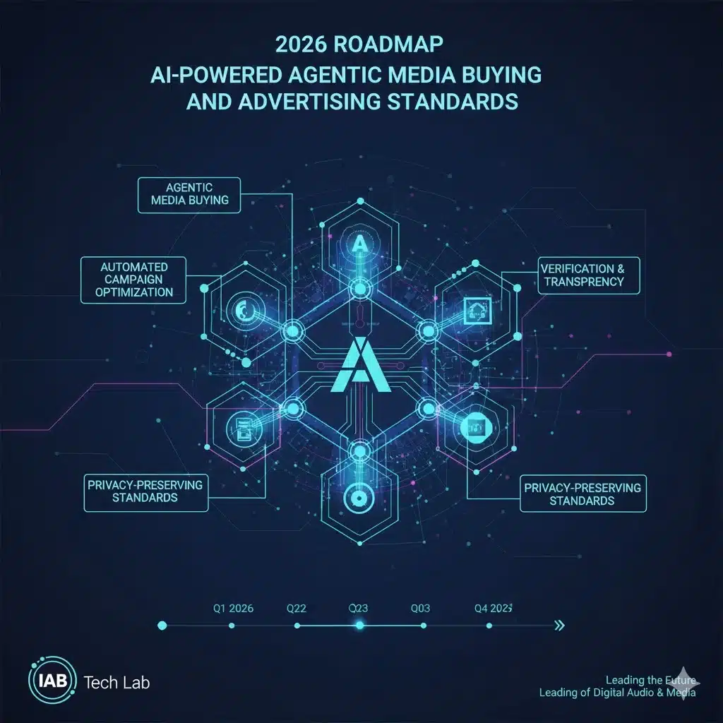IAB Tech Lab announces 2026 roadmap for AI-powered agentic media buying and advertising standards
