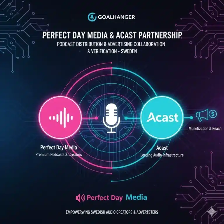 Perfect Day Media Partners With Acast for Podcast Distribution and Ad Sales in Sweden