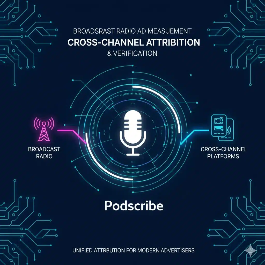 Podscribe expands cross-channel attribution platform with broadcast radio ad measurement and verification