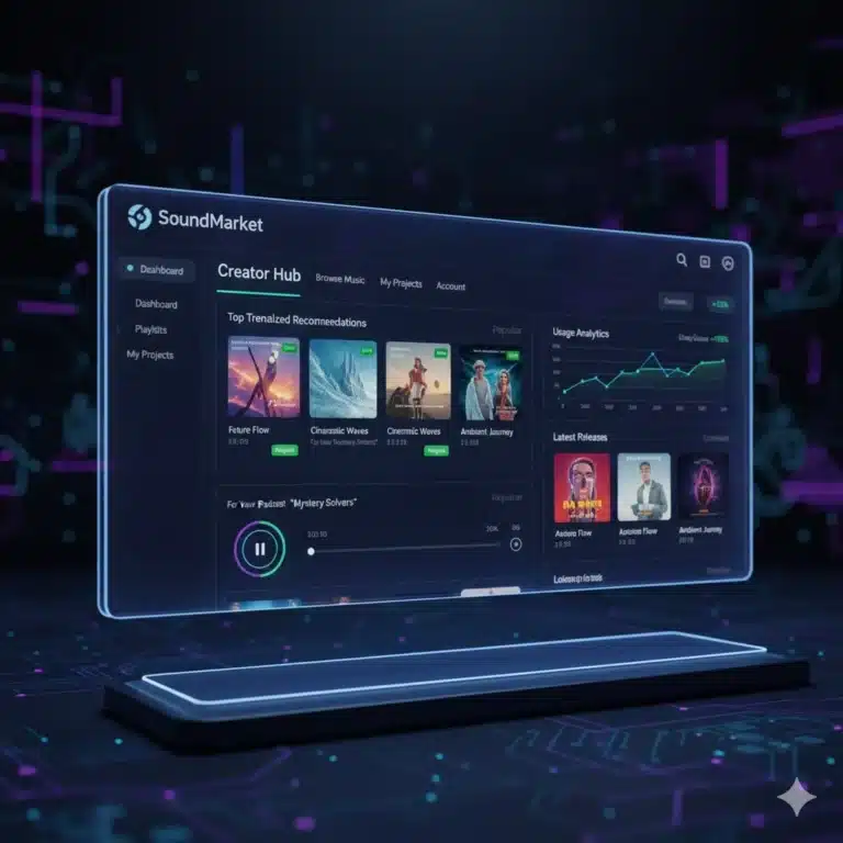 SoundMarket Launches Premium Music Platform for Podcasters