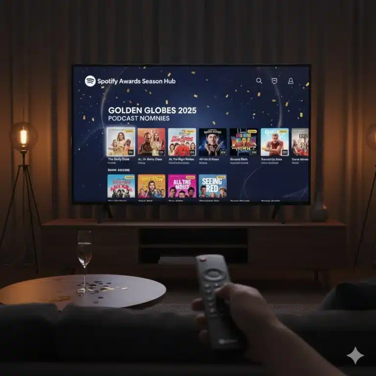 Spotify Launches Awards Season Hub as Podcasts Debut at Golden Globes 2026