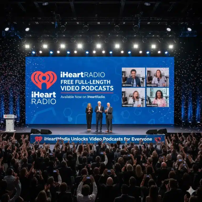 iHeartMedia Launches Free Video Podcasts on iHeartRadio, Challenging YouTube & Spotify