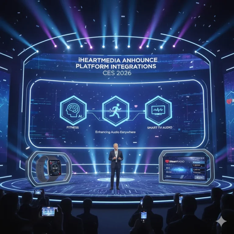 iHeartMedia Unveils New Platform Integrations at CES 2026 | AI, Fitness & Smart TV Expansion
