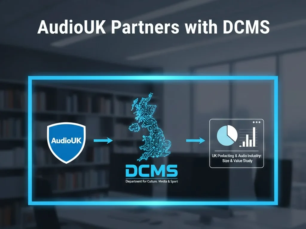 AudioUK supports DCMS study to measure UK podcasting and audio industry size and value