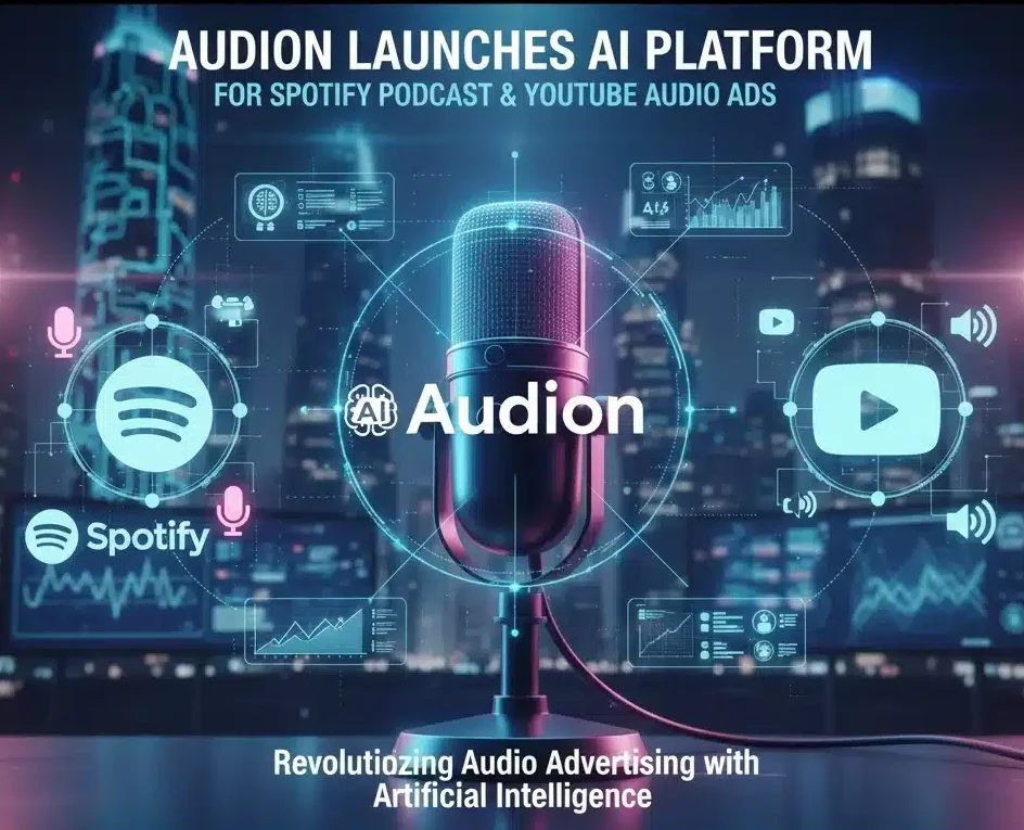 Audion launches AI platform for Spotify podcast and YouTube audio ads