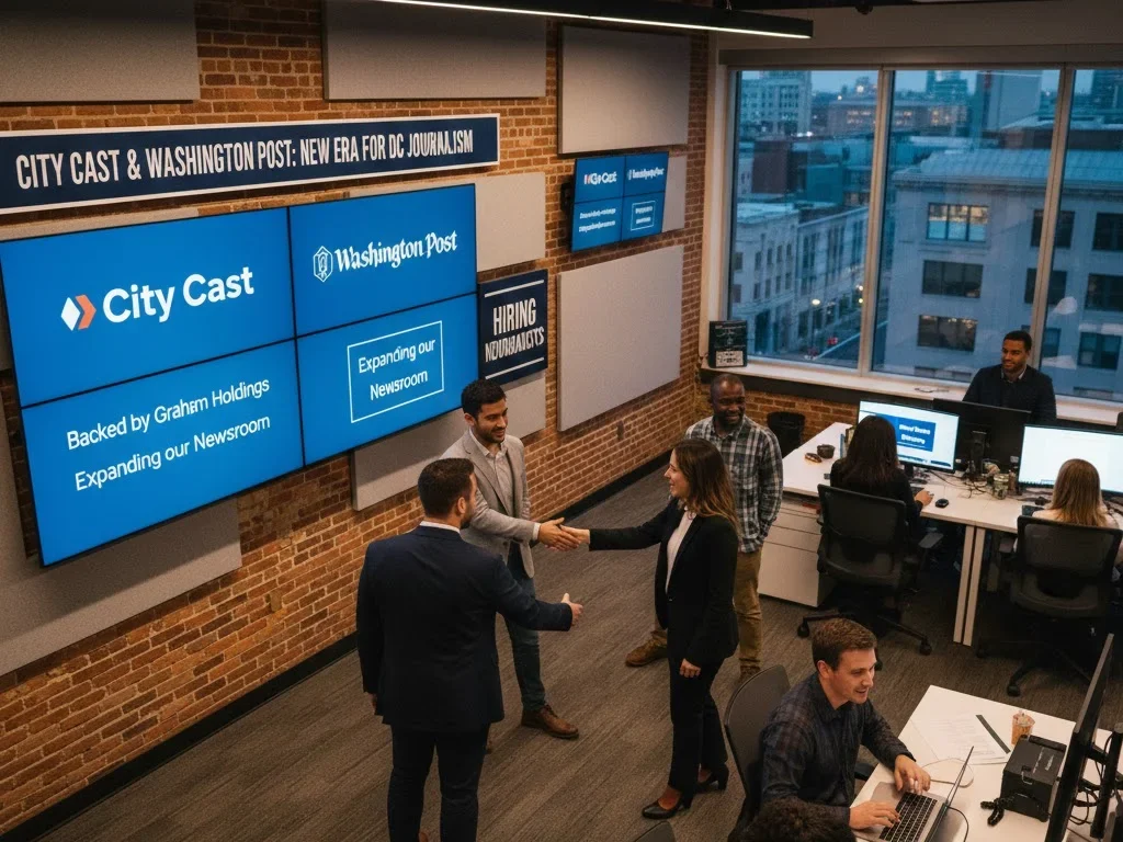 City Cast expands Washington DC newsroom after Washington Post layoffs backed by Graham Holdings and plans to hire new journalists