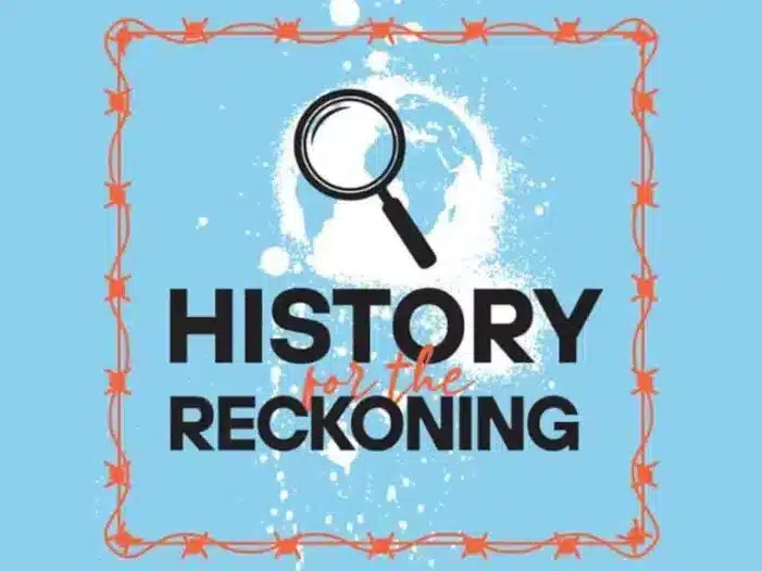 History For The Reckoning podcast cover art featuring Spencer Ford
